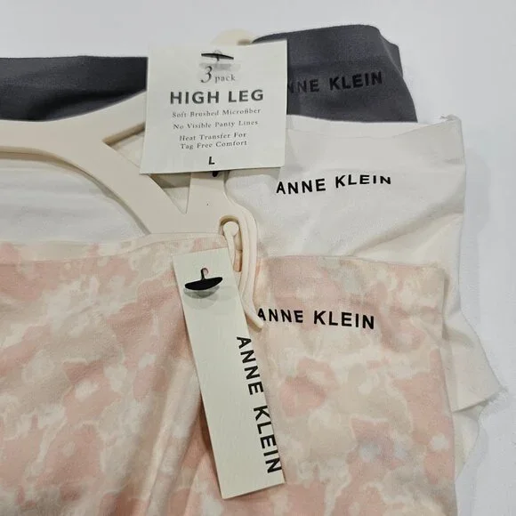 Anne Klein 3 Pack Soft Microfiber Brief Panties - Picture 4 of 10